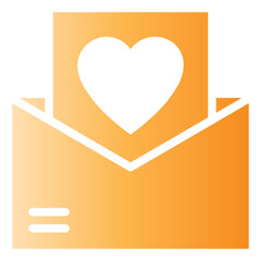Email Icon, gradien style icon vector illustration, Suitable for website, mobile app, print, presentation, infographic and any other project.