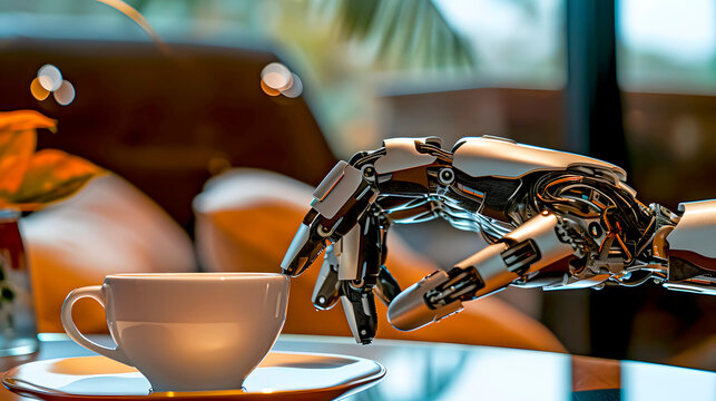 Artificial intelligence but with coffee. Coffee lovers.