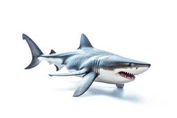 Naklejka premium Shark isolated on a white background