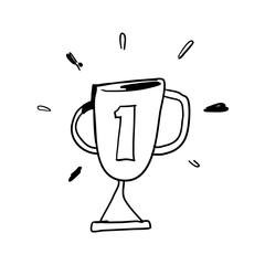 Doodle trophy