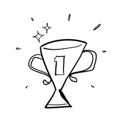 Doodle trophy