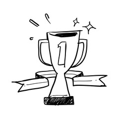 Doodle trophy
