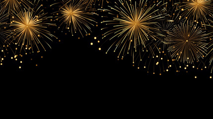 Fireworks background for celebration, holiday celebration concept