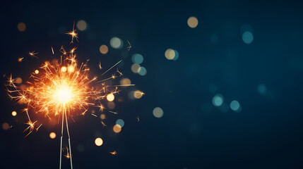 Obraz premium Fireworks background for celebration, holiday celebration concept
