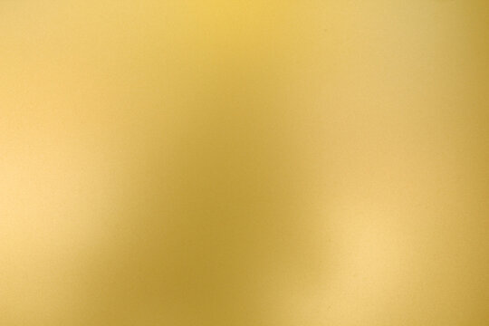 Abstract golden background, gradient metallic light