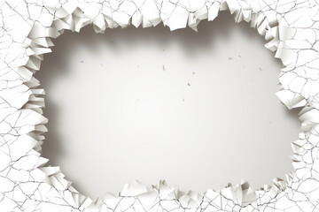 Broken white wall background with space for your message