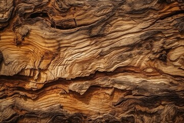 Textured wood with rough surface