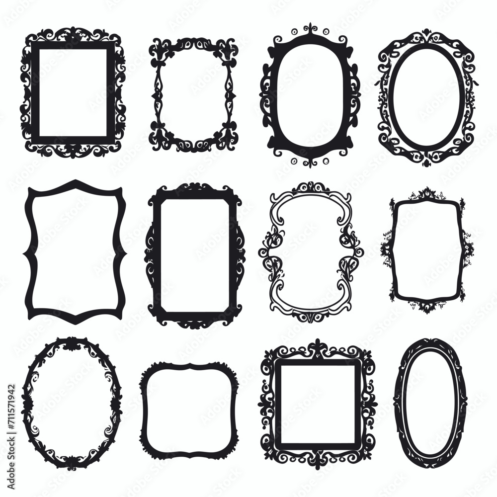 Sticker grunge black vector box art on white background generative ai