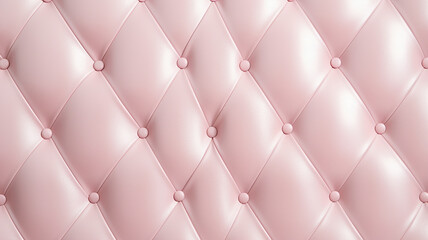 Light Pastel Diamond Tufted Upholstery