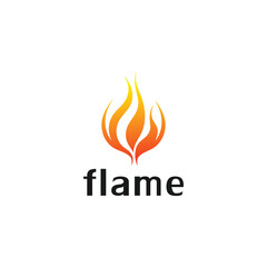 fire flame vector logo design.fire logo.fire logo design inspiration. elegant abstract design template elements.