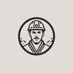 Coal Mining logo Eps Format Very Cool Design