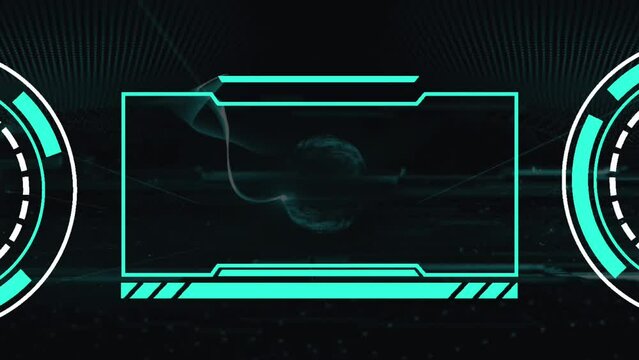Teal Neon and Futuristric Gaming Youtube Outro