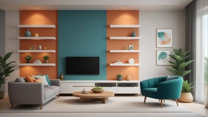 Modern Living Room Interior Design