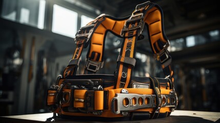 Industrial safety harness equipment with quality reflectors