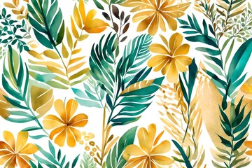 seamless floral pattern flowers