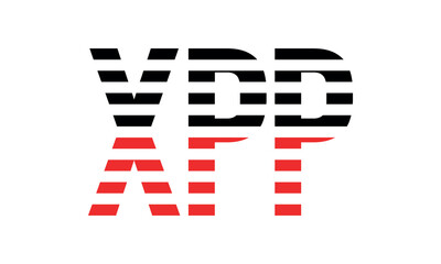 XPP three initial letter iconic line negative space minimal logo design vector template. monogram, abstract, wordmark, business, typography, minimalist, brand, company, flat, modern, unique, simple