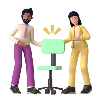 recommend clip art: Hiring Team Business Office Agency 3D