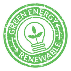 green energy stamp