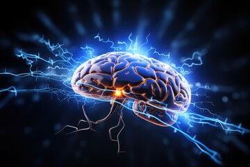 Brain energy lightning and thunderbolt flashes. Oxidative phosphorylation, cerebral circulation, oxygen metabolism. Energy substrates and reserves crucial for neuronal activity. Glial cells, astrocyte