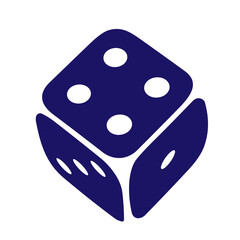 set of dice vector design