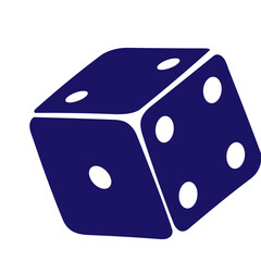set of dice vector design