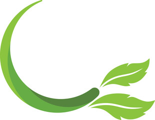Fototapeta na wymiar Nature Leaf Logo Icon