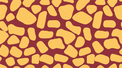 Abstract modern giraffe seamless pattern. Abstract vector pattern with hand drawn geometrical shapes. Abstract geometric background pattern. Bright vector illustration.