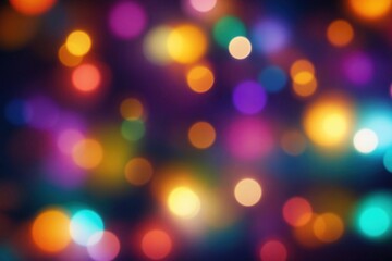 Beautiful false focus halo background