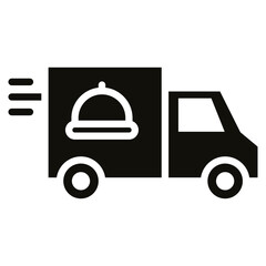 Food Delivery icon vector image. Can be used for Gig Economy.