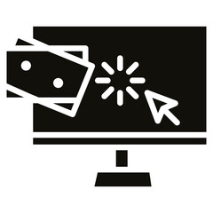 Freelancing icon vector image. Can be used for Gig Economy.