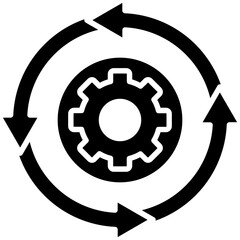 Circular Design icon vector image. Can be used for Economy.