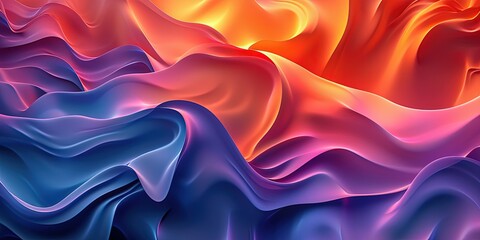 Rainbow abstraction as a background, waves, geometric shapes and figures, color combinations, wallpapers.