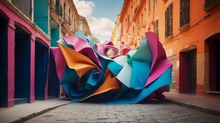 graffiti on the street
