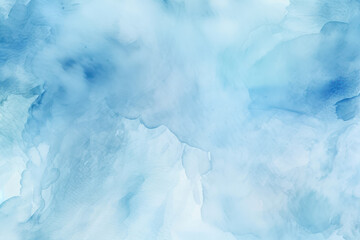 Obraz premium Abstract blue watercolor background. Hand drawn illustration for your design.