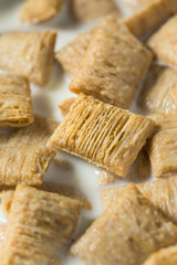 Healthy Wheat Squares Breakfast Cereal