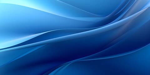 Fototapeta premium Abstract blue background with some smooth lines