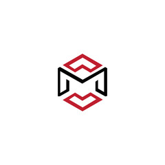 M, M LOGO, M letter logo design for fashion and beauty and spa company. M letter vector icon.