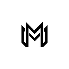 M, M LOGO, M letter logo design for fashion and beauty and spa company. M letter vector icon.