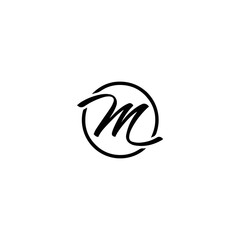 M, M LOGO, M letter logo design for fashion and beauty and spa company. M letter vector icon.