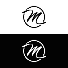 M, M LOGO, M letter logo design for fashion and beauty and spa company. M letter vector icon.