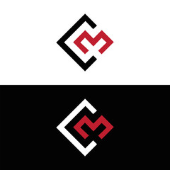 Obraz premium MC logo. M C design. White MC letter. MC, M C letter logo design. Initial letter MC linked circle uppercase monogram logo. M C letter logo vector design. MC letter logo design five style. 