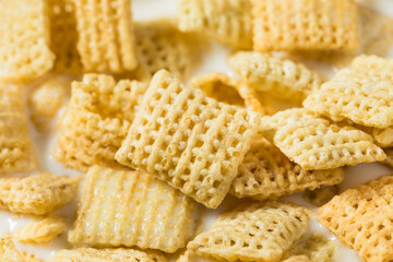 Healthy Organic Rice Squares Breakfast Cereal