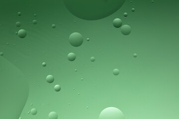 Abstract practical photo of oil and water