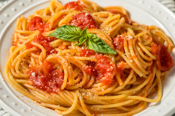 Italian Spaghetti al Pomodoro Pasta