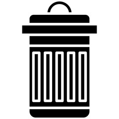 Trash icon vector image. Can be used for Startup.