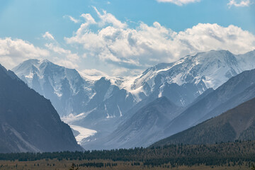 Mountain peaks of Altai