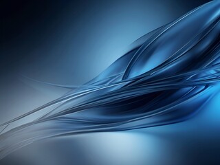 abstract blue wave background ai generated image
