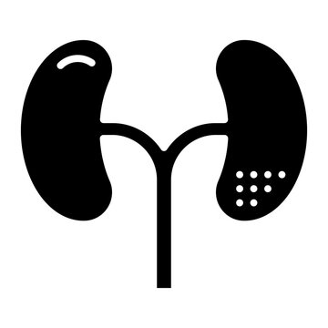 recommend clip art: Kidneys icon vector image. Can be used for Human Anatomy.