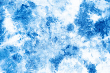 Watercolor textured colorful tie seamless pattern and horizontal brush design background