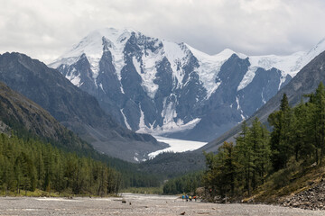 Mountain peaks of Altai